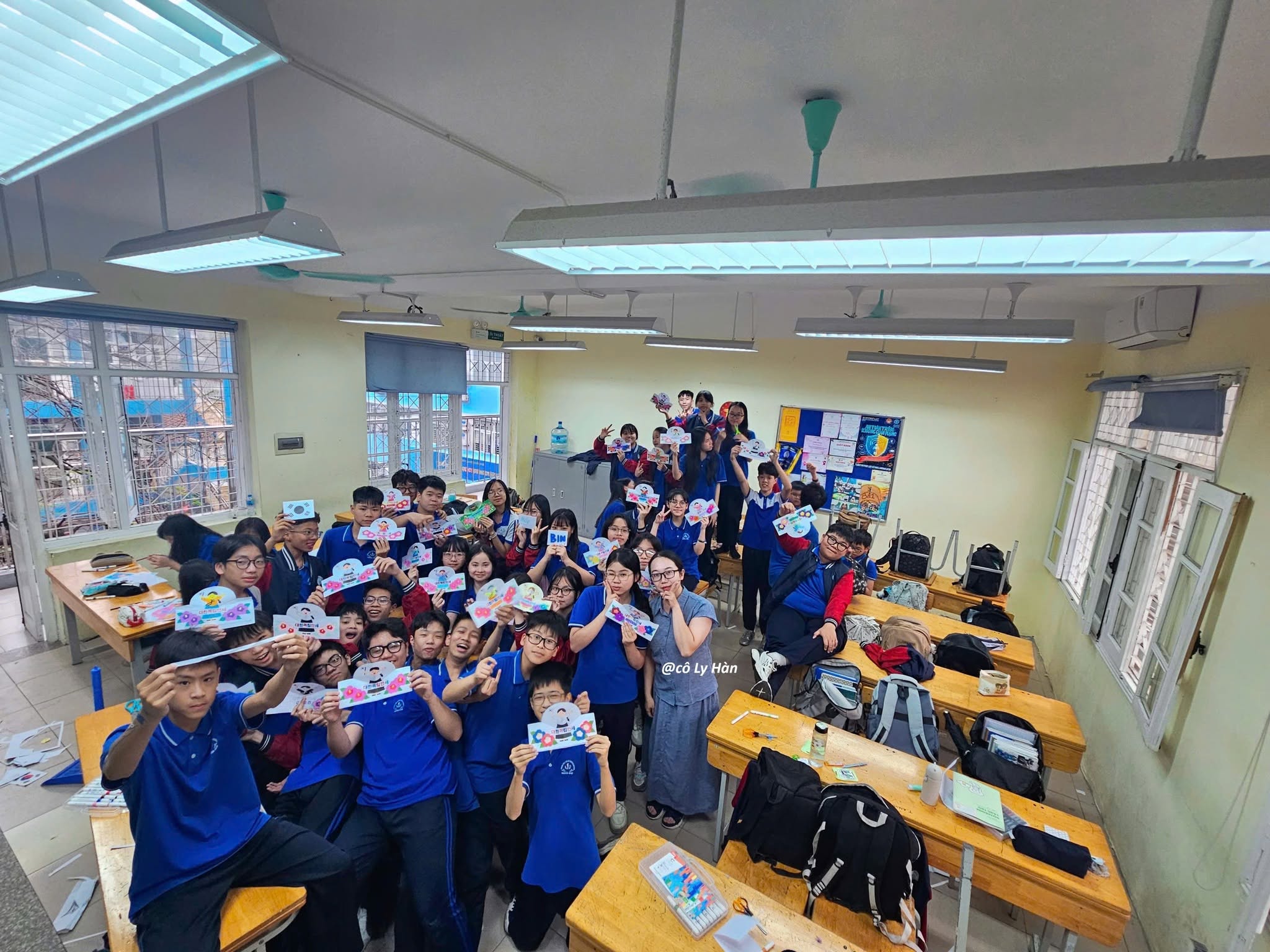 Lớp Tiếng Hàn Học Thi Chuyên Chu Văn An Hà Nội